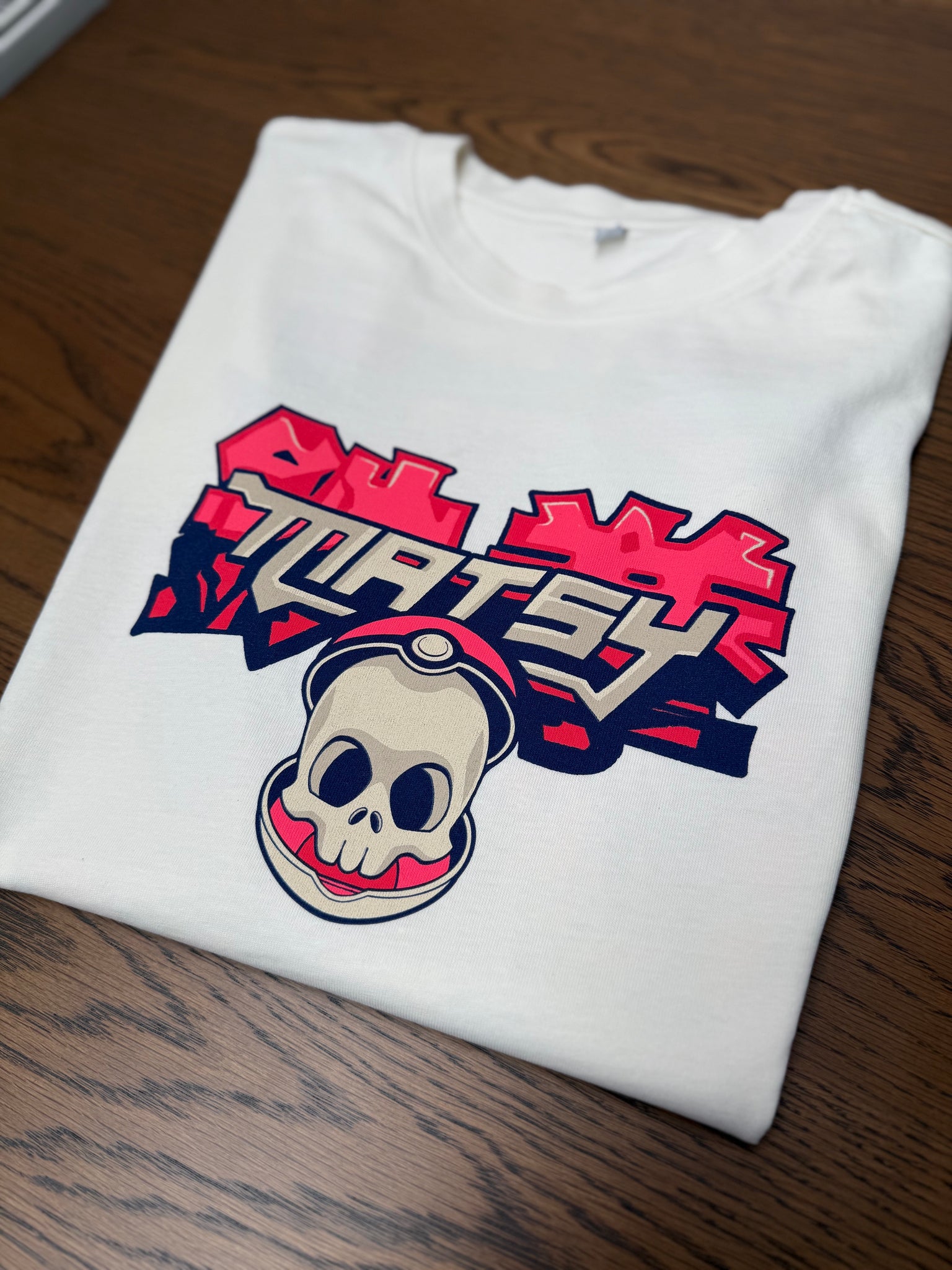 NIDO-KING TEKKEN X POKÉMON OVERSIZED SHIRT IN OFF WHITE