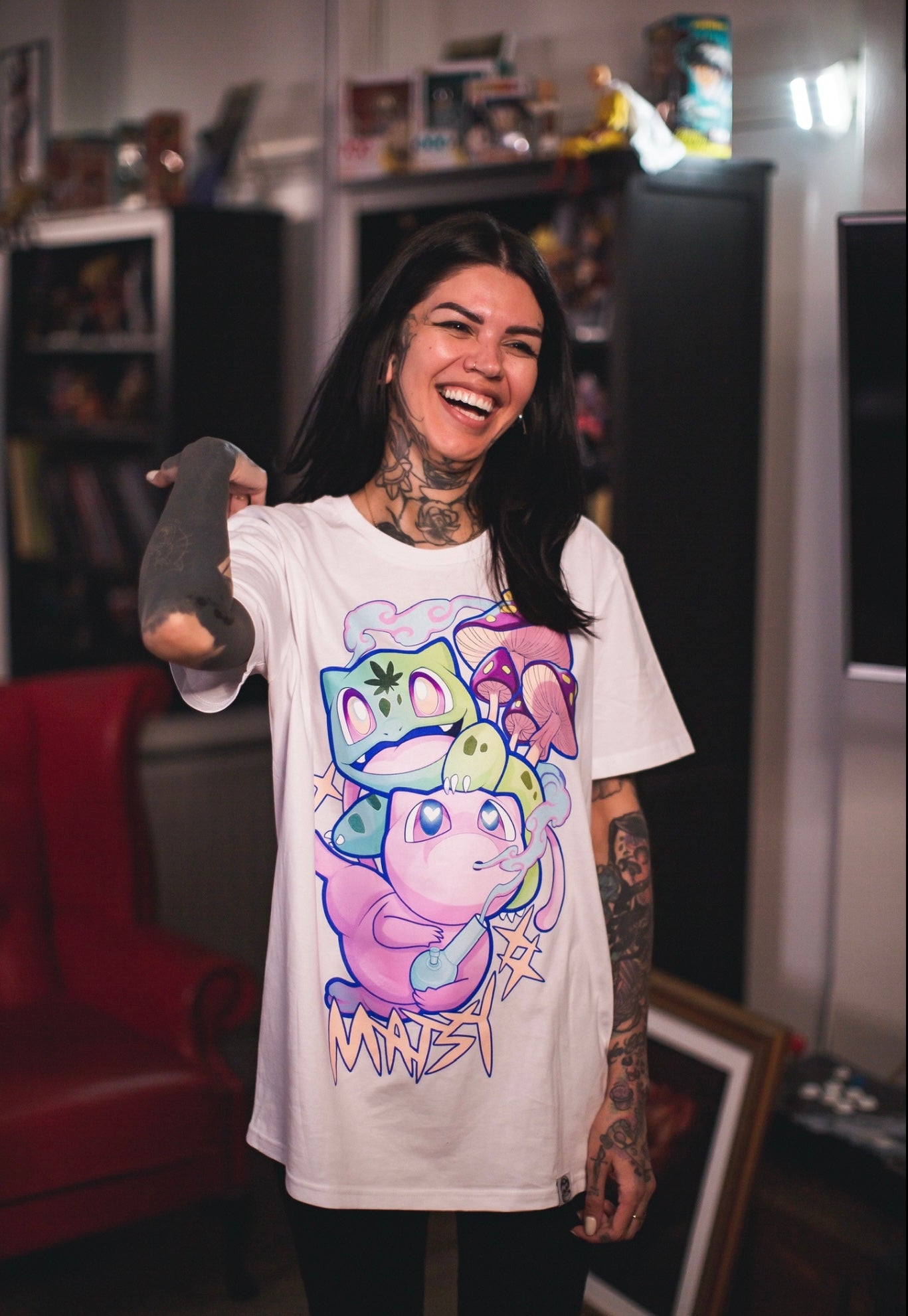 TRIPPIN TOGETHER T shirt in White
