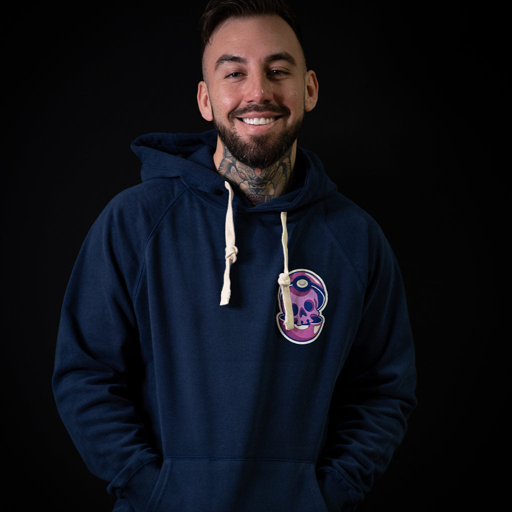 Matsy Art Logo Hoodie in Navy