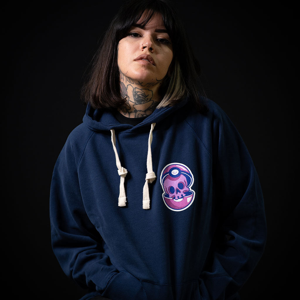 Matsy Art Logo Hoodie in Navy