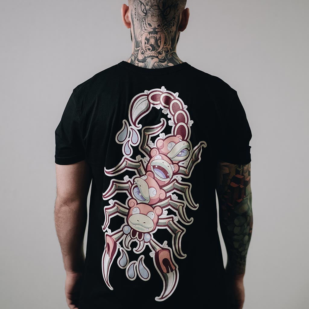 Slowpoke Scorpion T-Shirt in Black